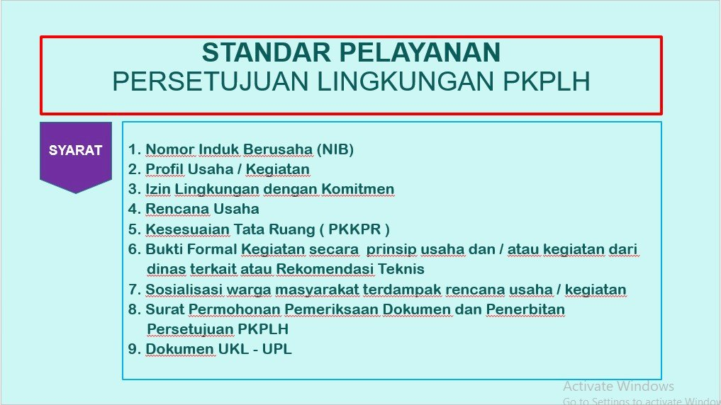 Apakah PKPLH Berlaku Selamanya?